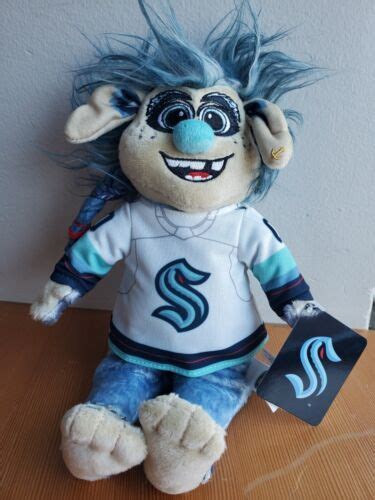 Get ready to show off your Seattle Kraken team mascot plushie